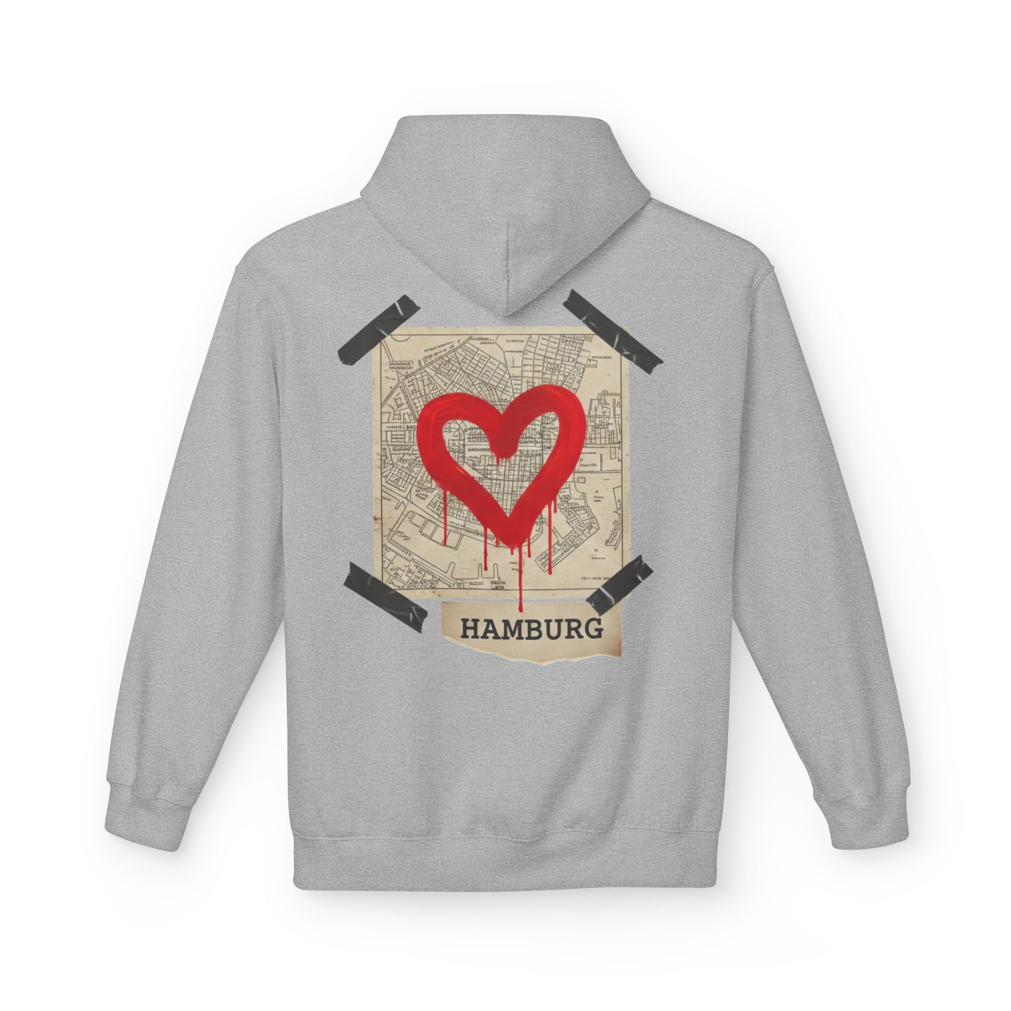 Hamburg Heart Hoodie
