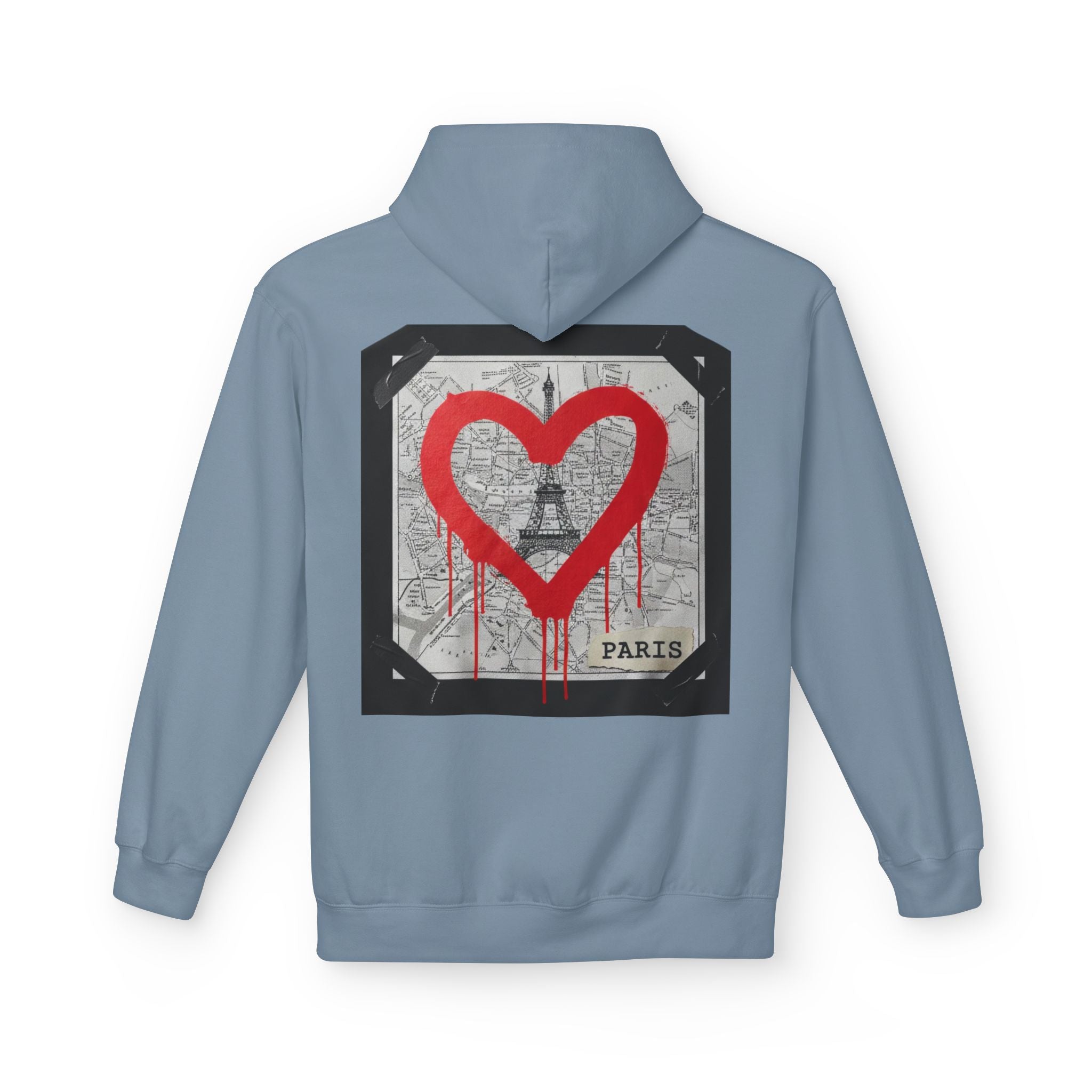 Paris Heart Hoodie