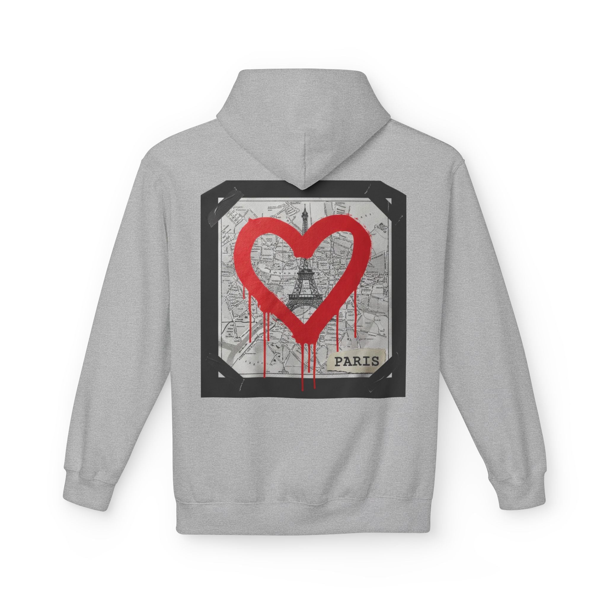 Paris Heart Hoodie