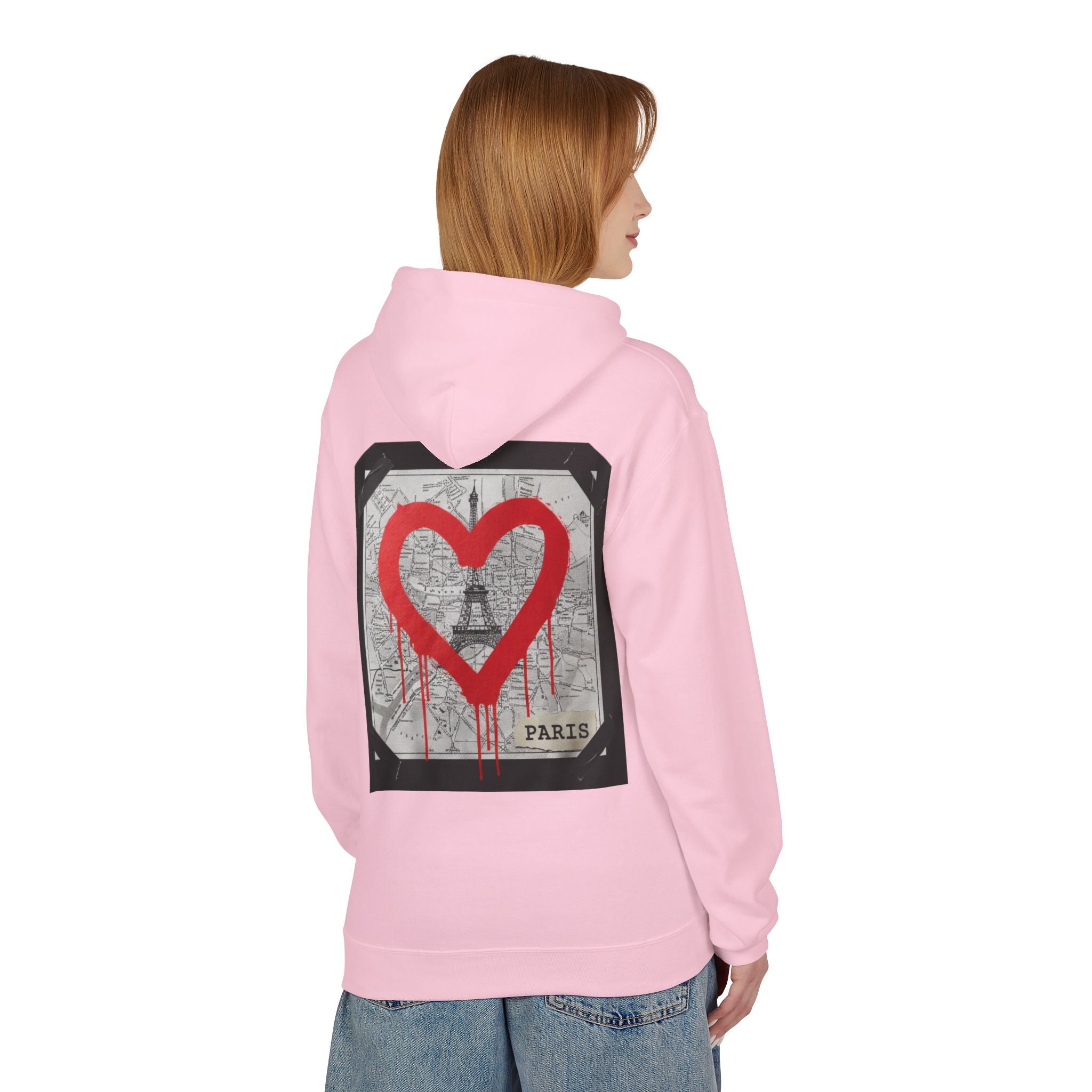 Paris Heart Hoodie