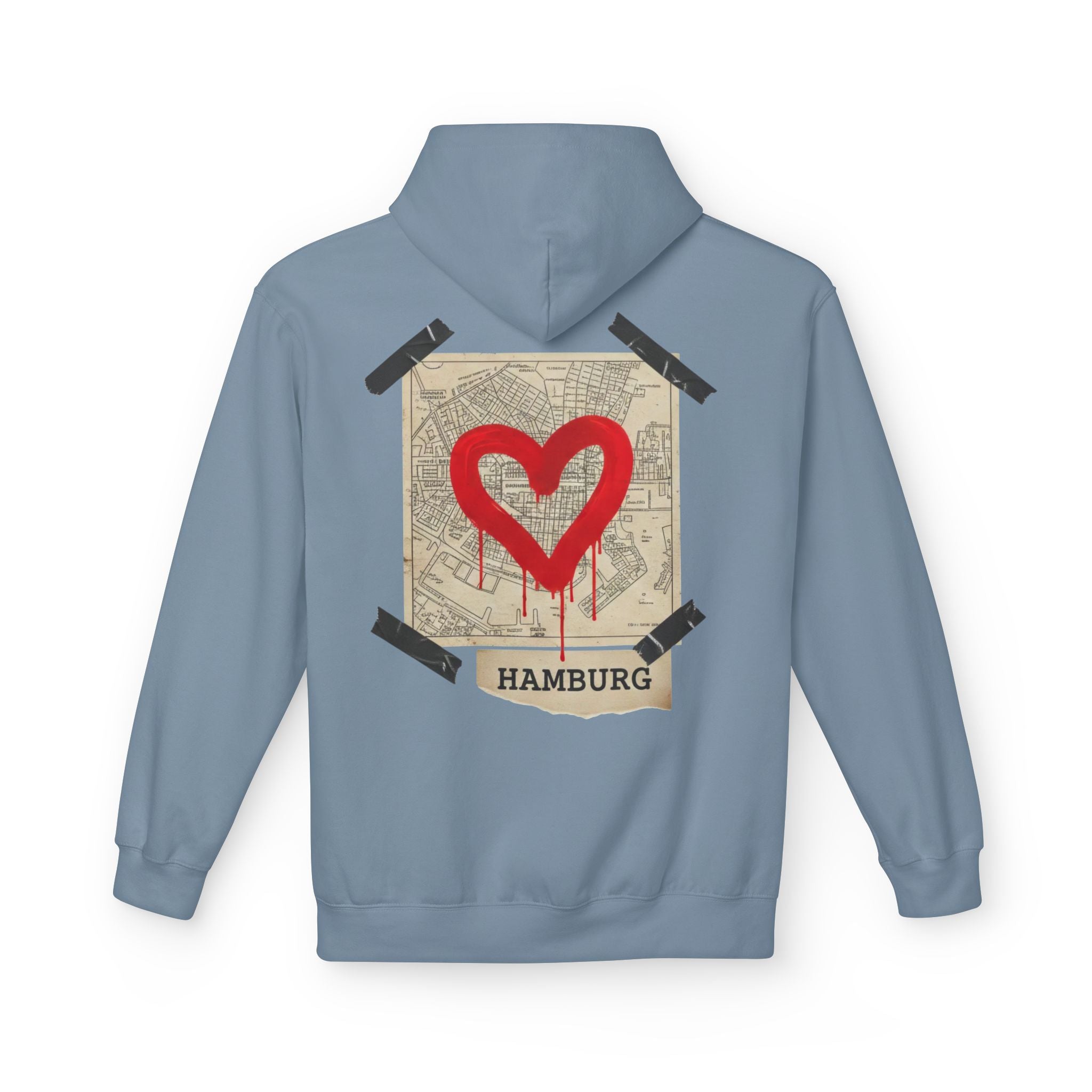 Hamburg Heart Hoodie