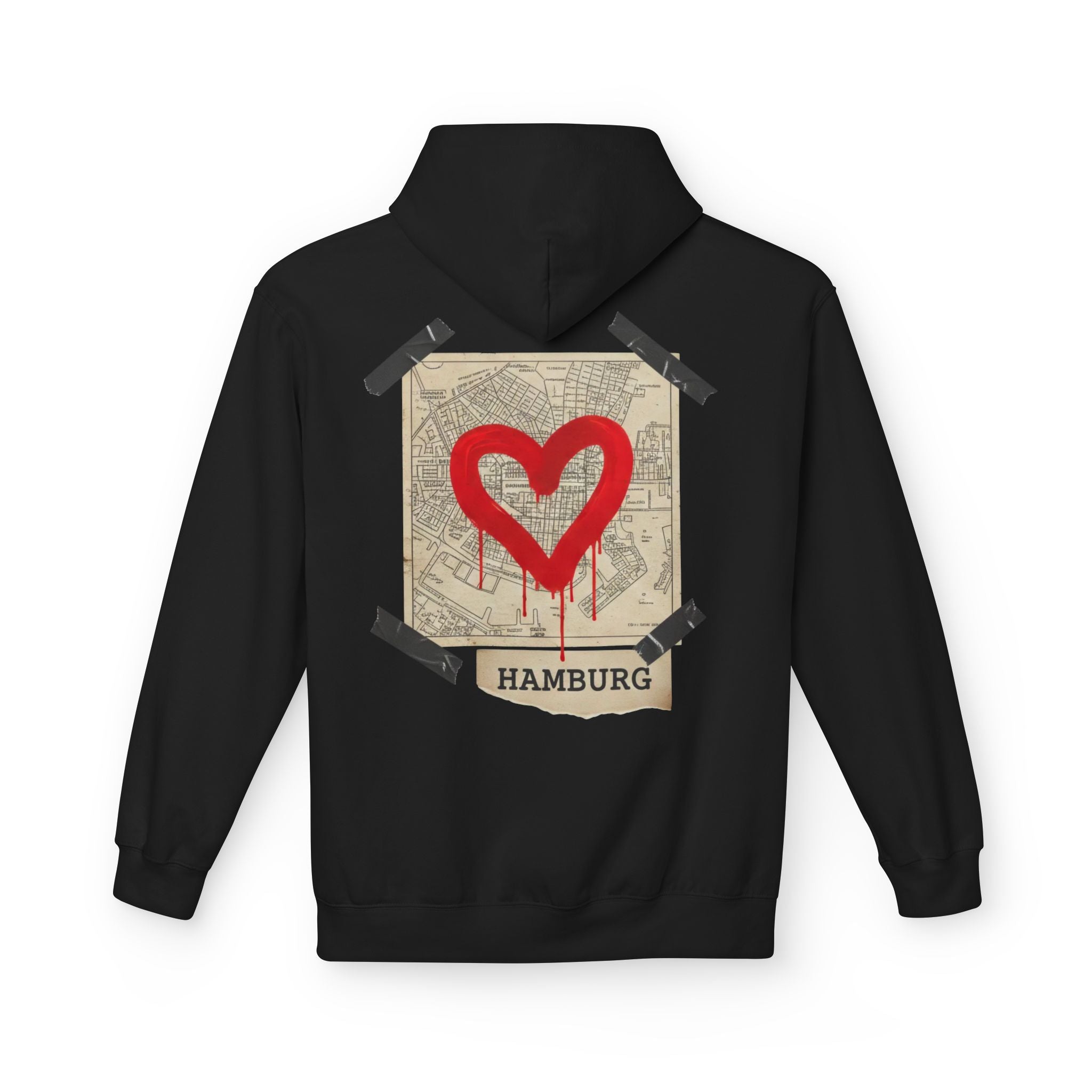 Hamburg Heart Hoodie