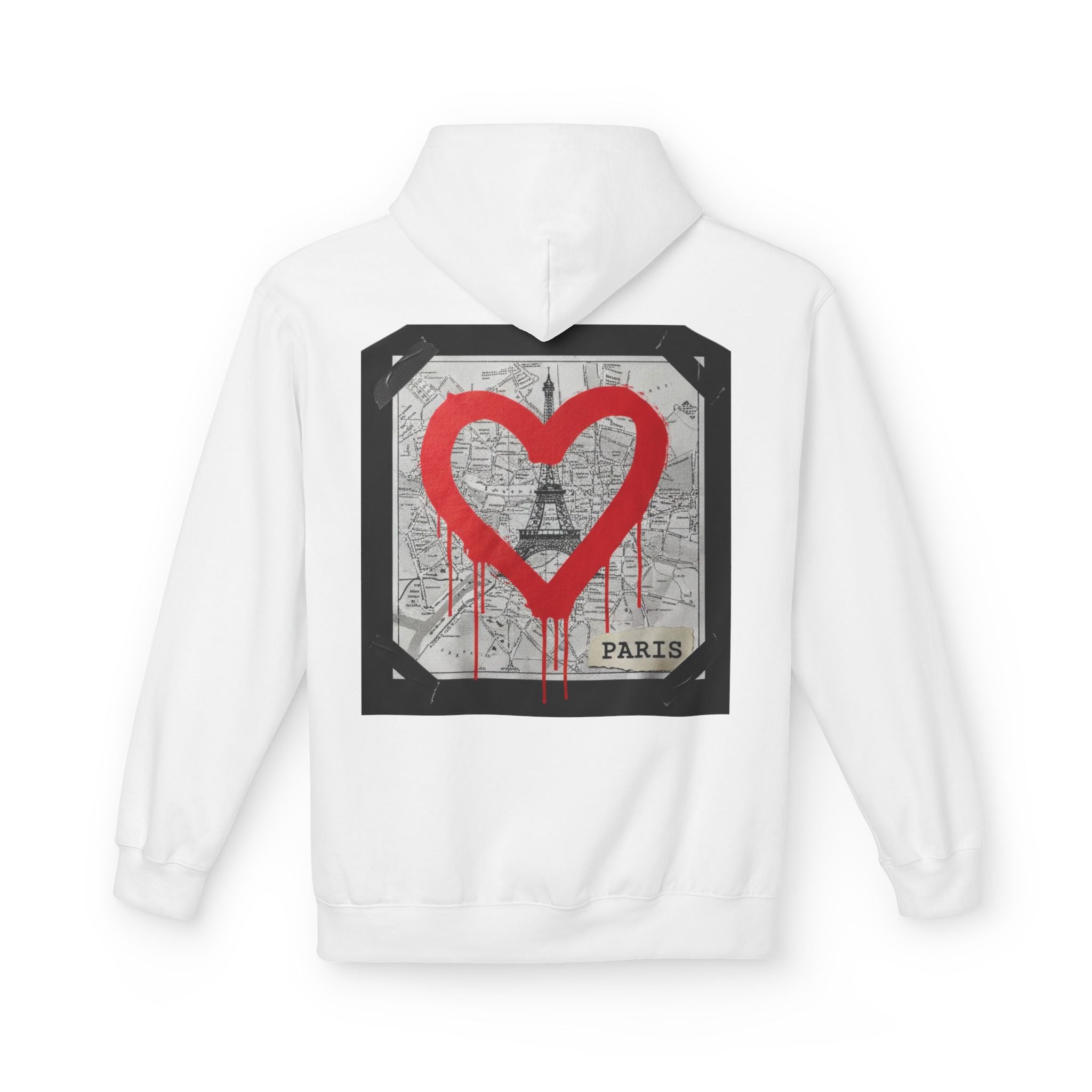Paris Heart Hoodie