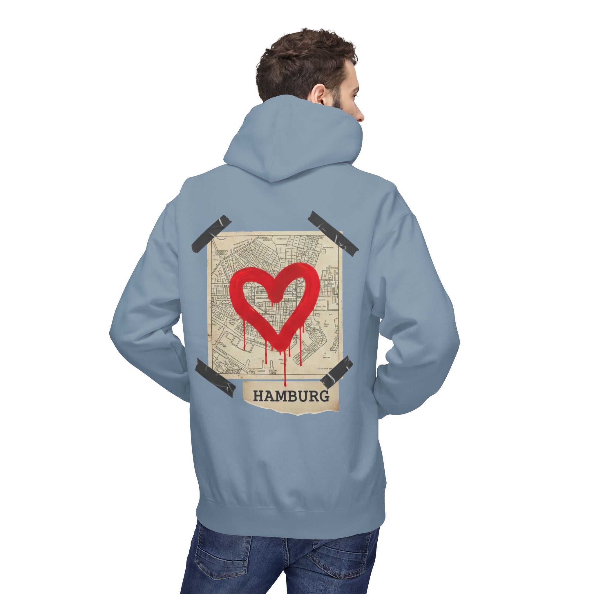 Hamburg Heart Hoodie