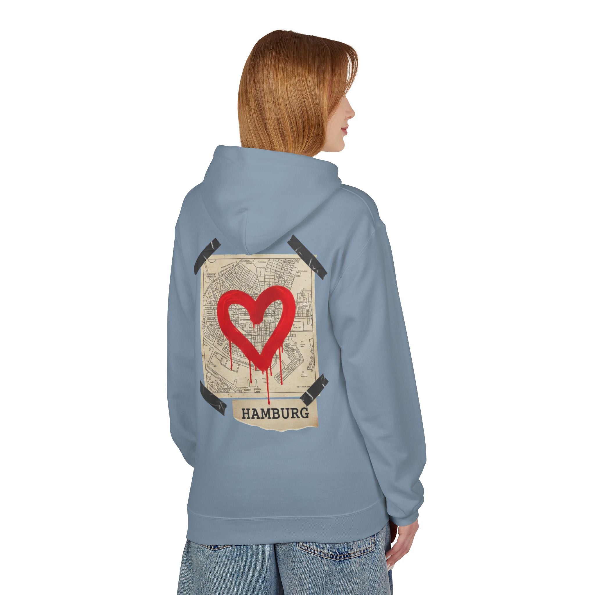 Hamburg Heart Hoodie